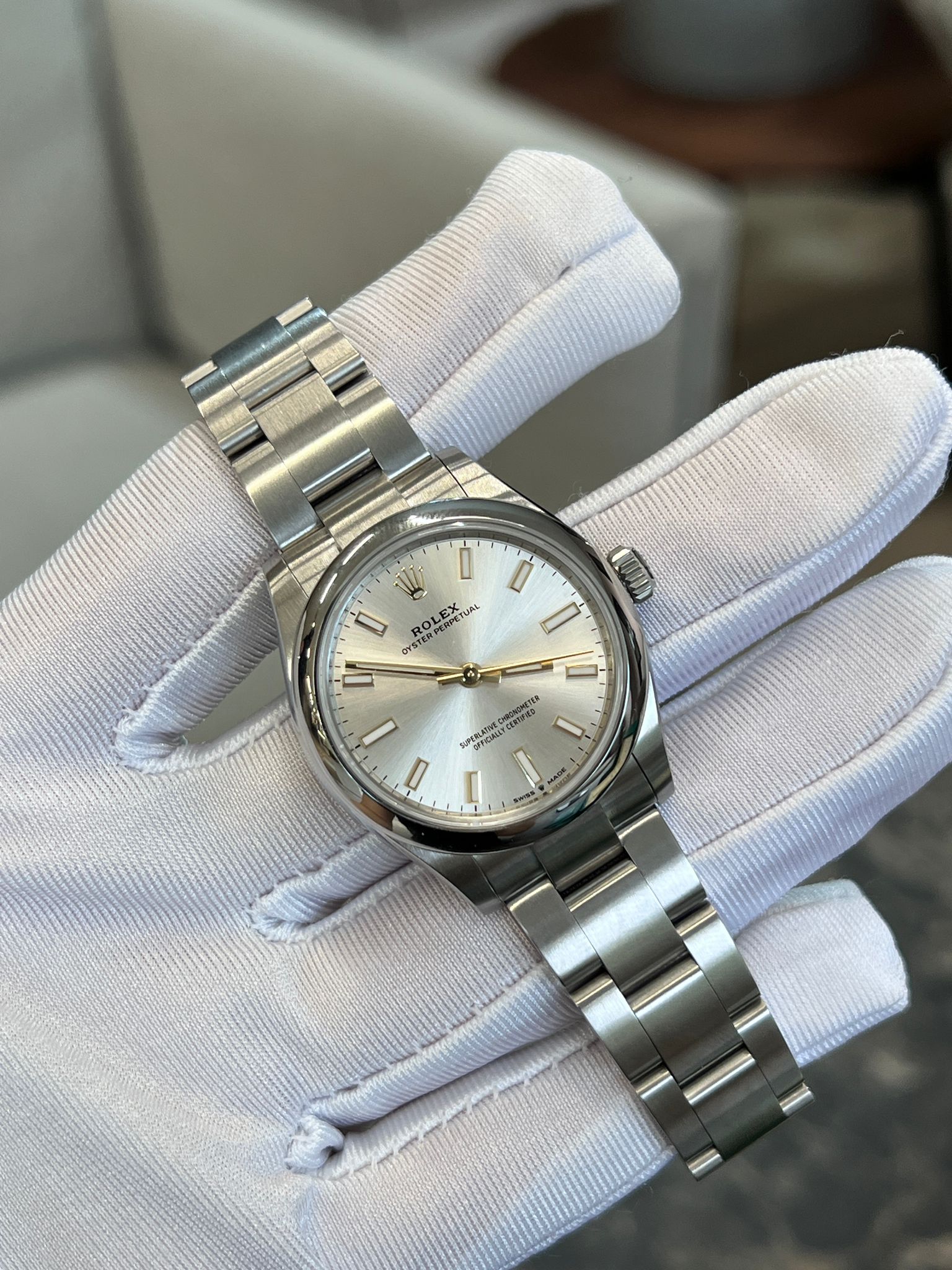 Rolex Oyster Perpetual 31 277200 Silber 2025