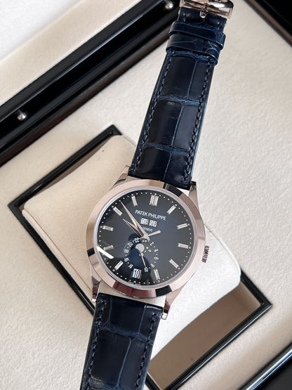 Patek Philippe Annual Calendar 5396G‑017 White‑Gold 38.5 MM Blue Dial 2025