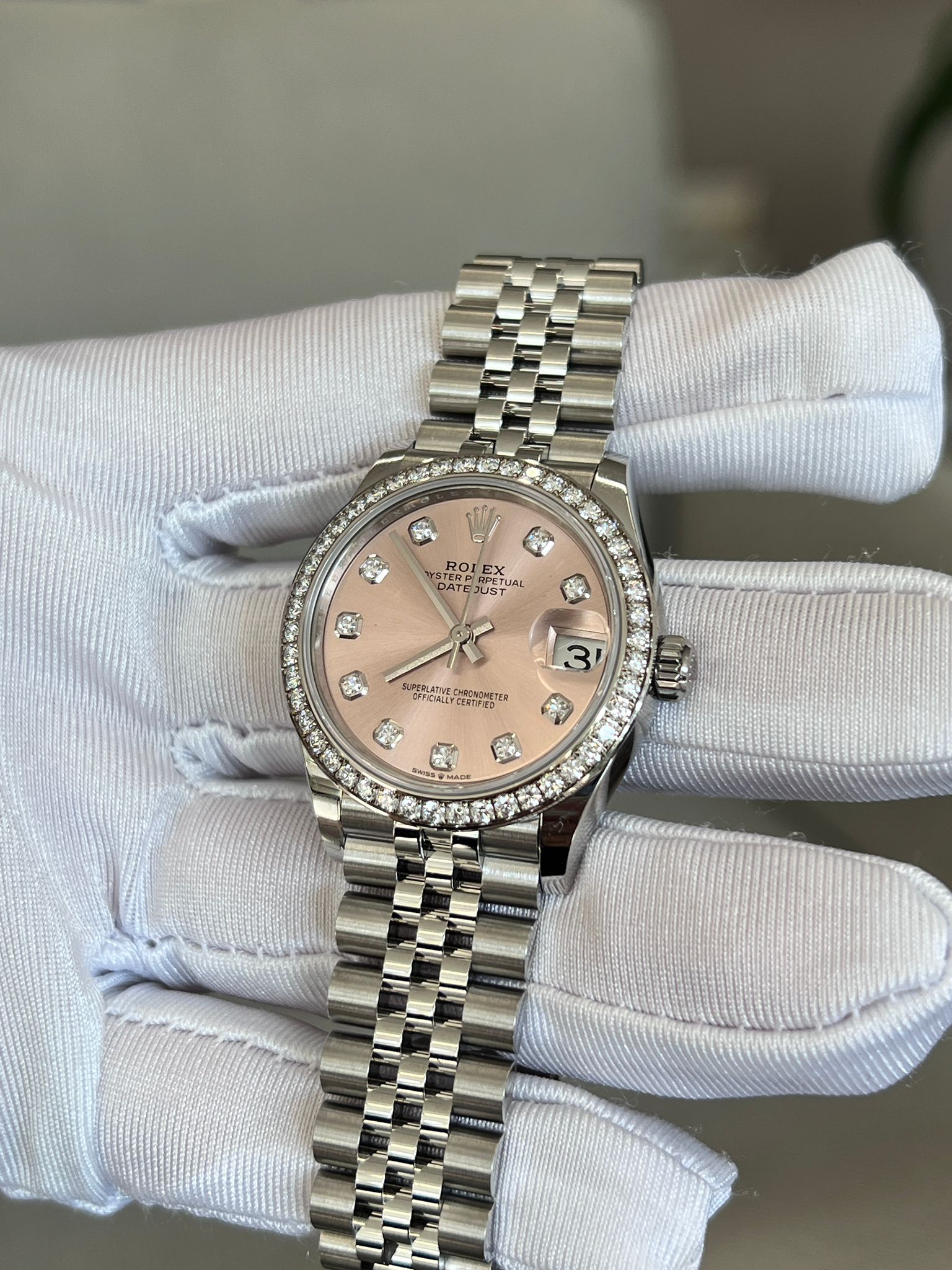 Rolex Datejust 31 278384RBR G Pink Jubilee 2024