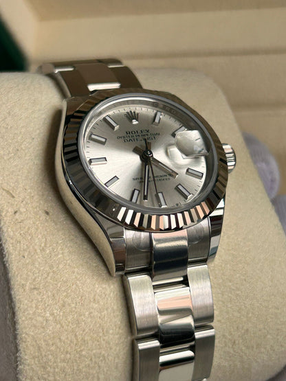 Rolex Lady-Datejust 279174 Silver Index Oyster 2025