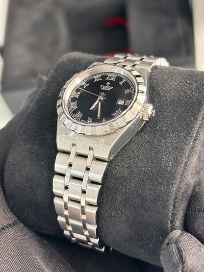 Tudor Royal M28300-0003 BLACK ROMAN