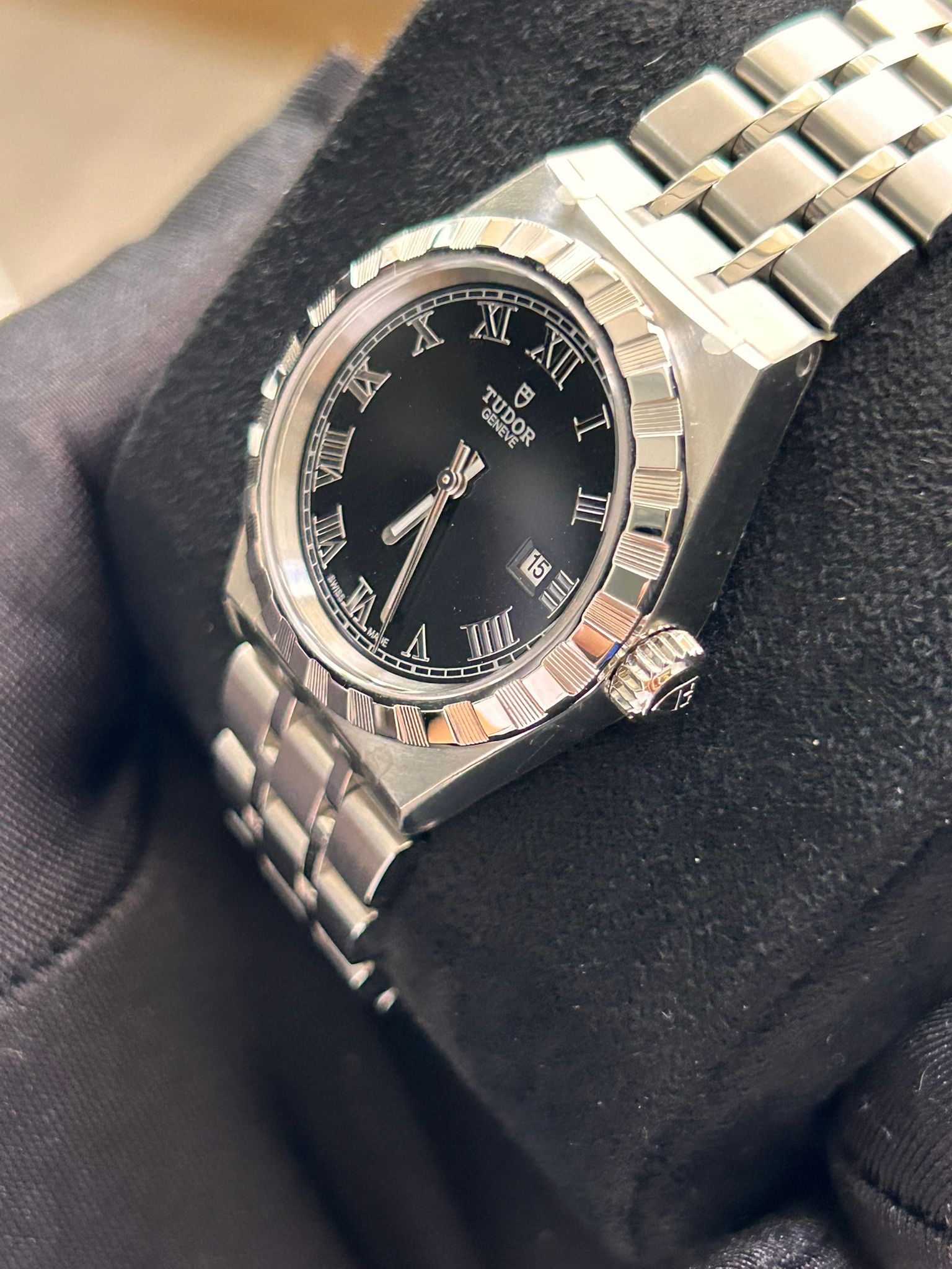 Tudor Royal M28300-0003 BLACK ROMAN