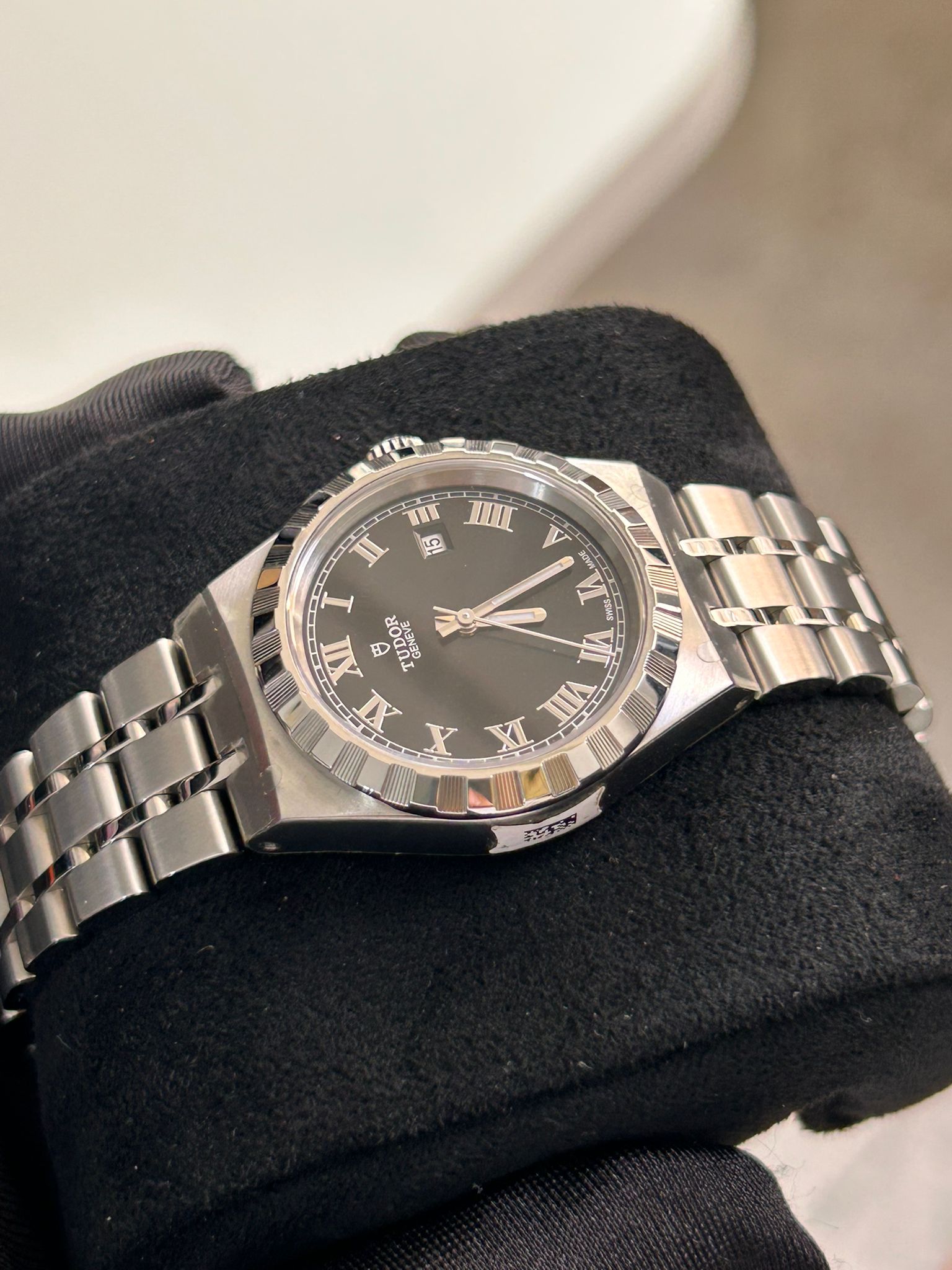 Tudor Royal M28300-0003 BLACK ROMAN