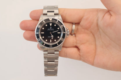 ROLEX 14060 BLACK OYS