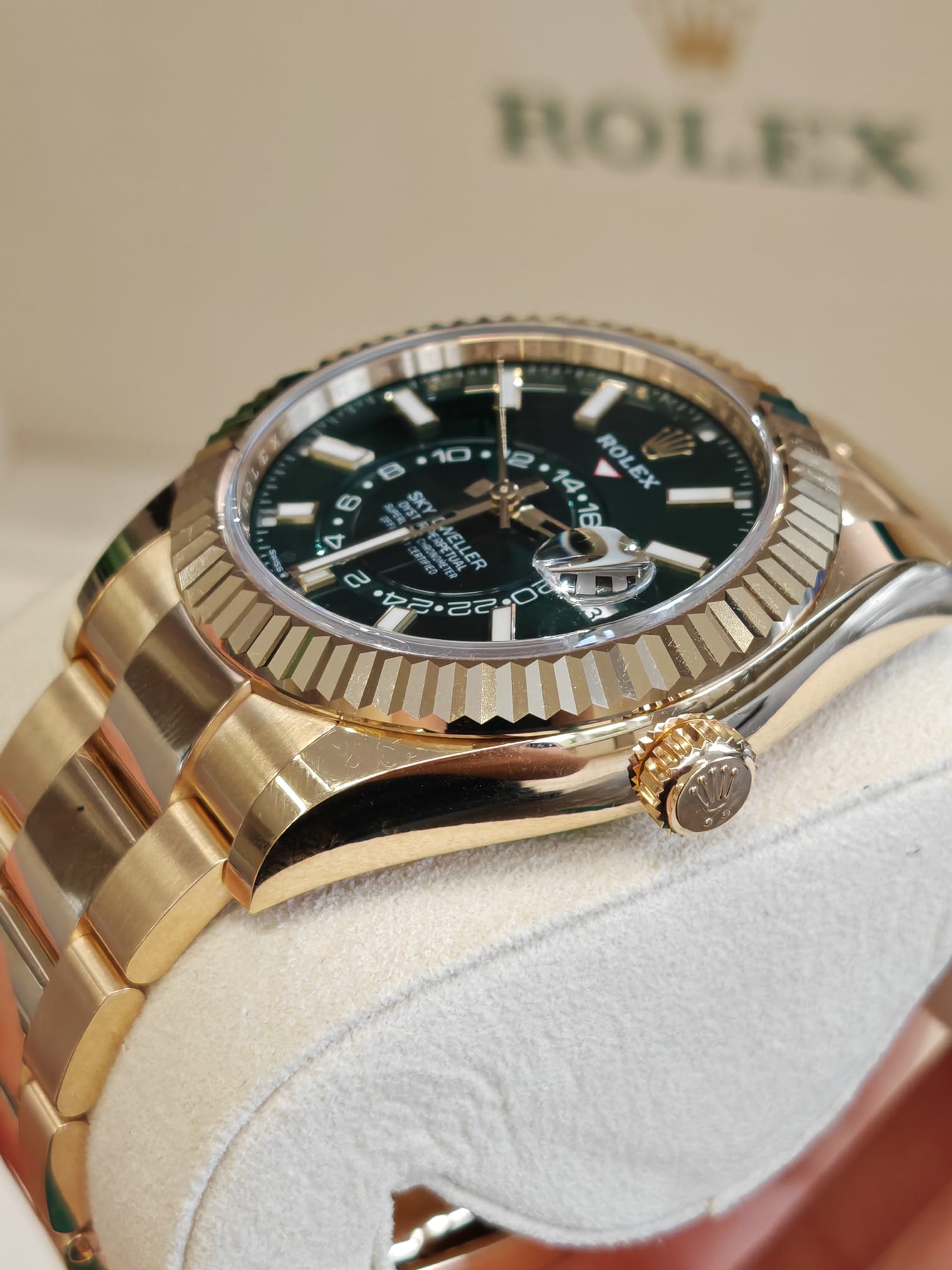 Rolex Sky-dweller336938 GREEN OYS