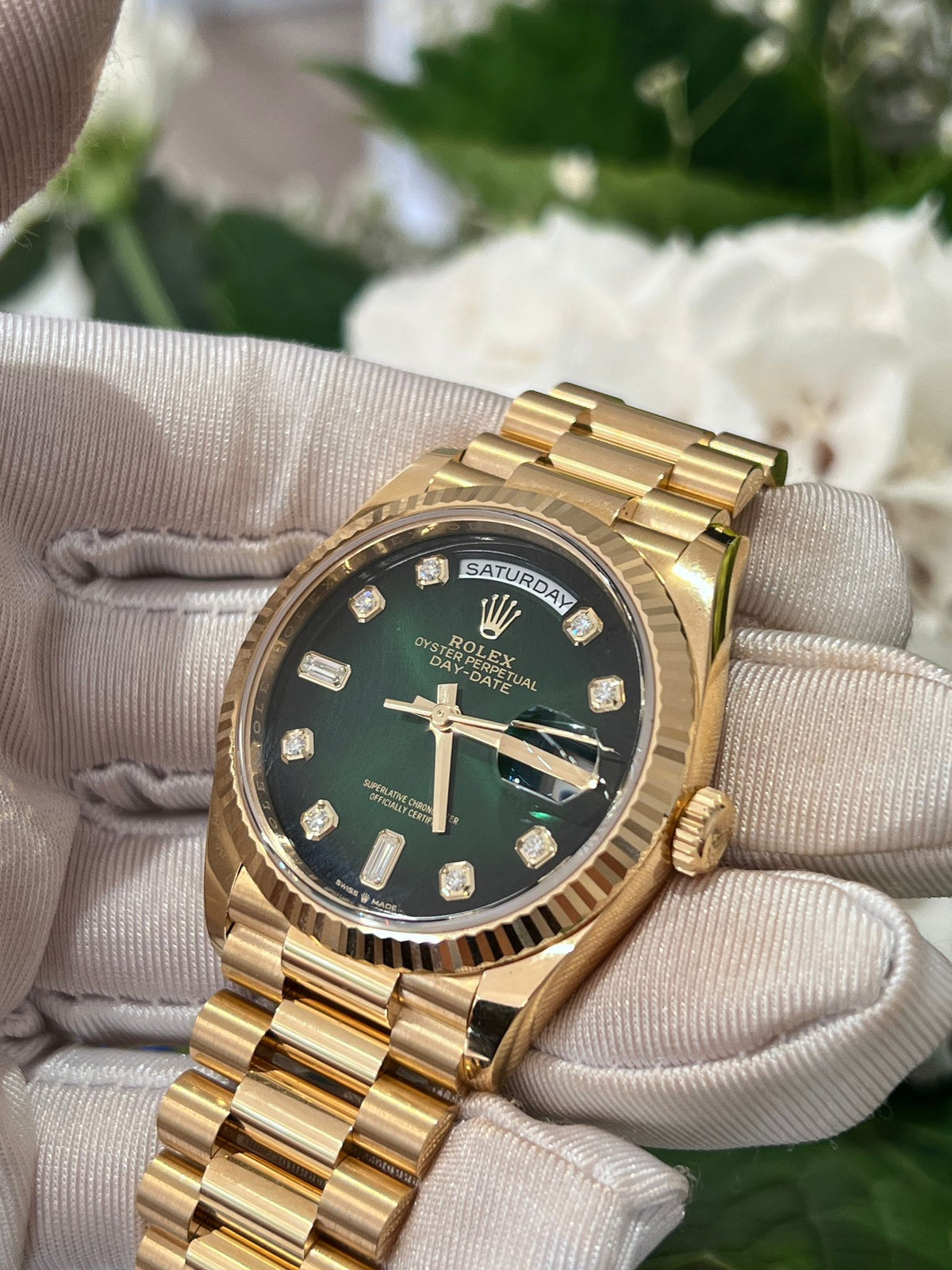 Rolex Day-Date 36 128238G Green Ombre 2026