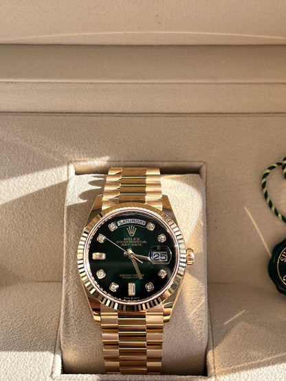Rolex Day-Date 36 128238G Green Ombre 2024