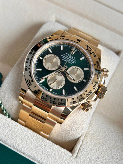 Rolex Cosmograph Daytona 126508 Green and Golden 2025