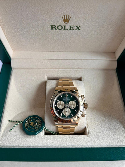 Rolex Cosmograph Daytona 126508 Green and Golden 2025