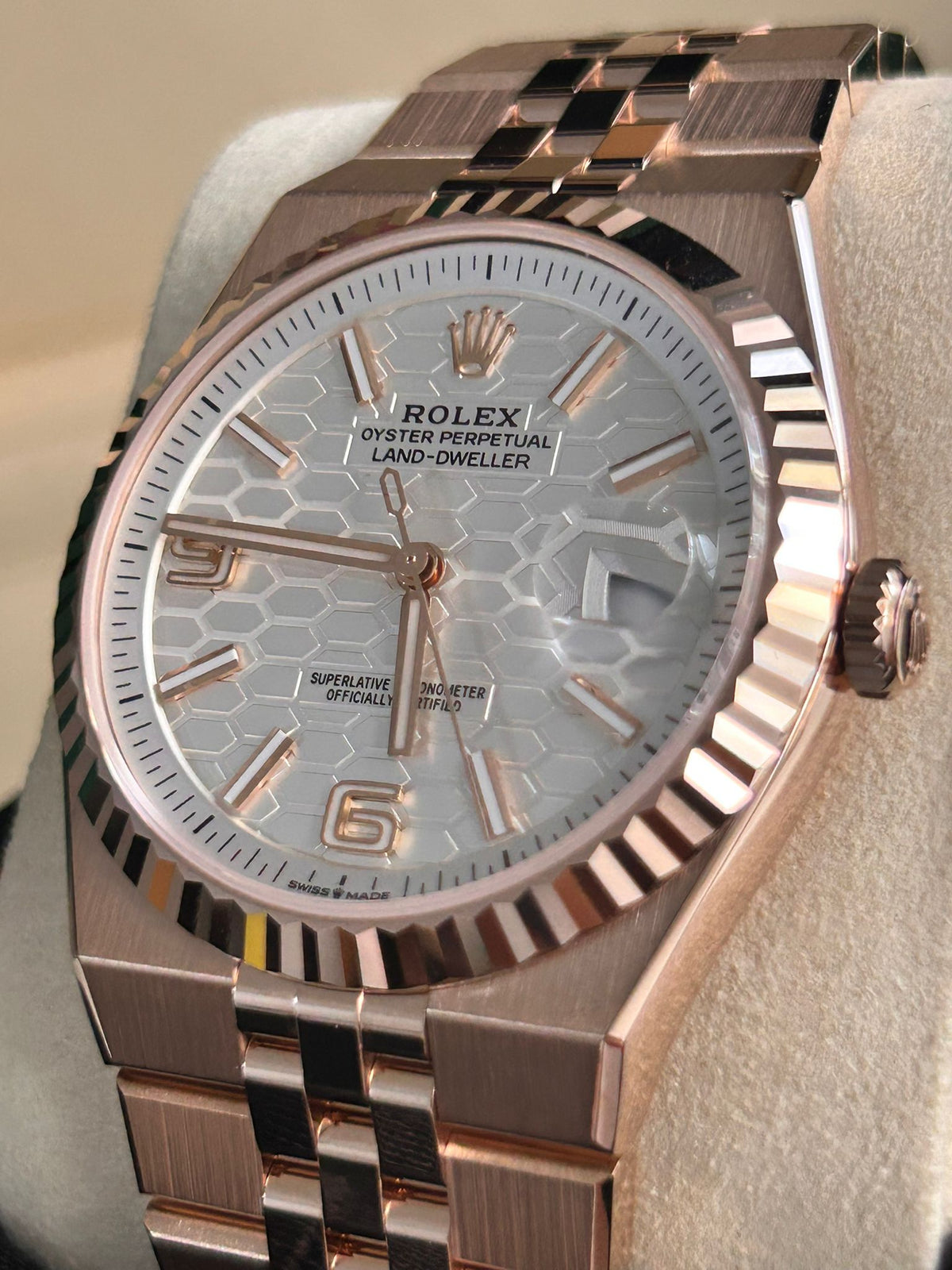 Rolex Land-Dweller 40 127335 White 2026