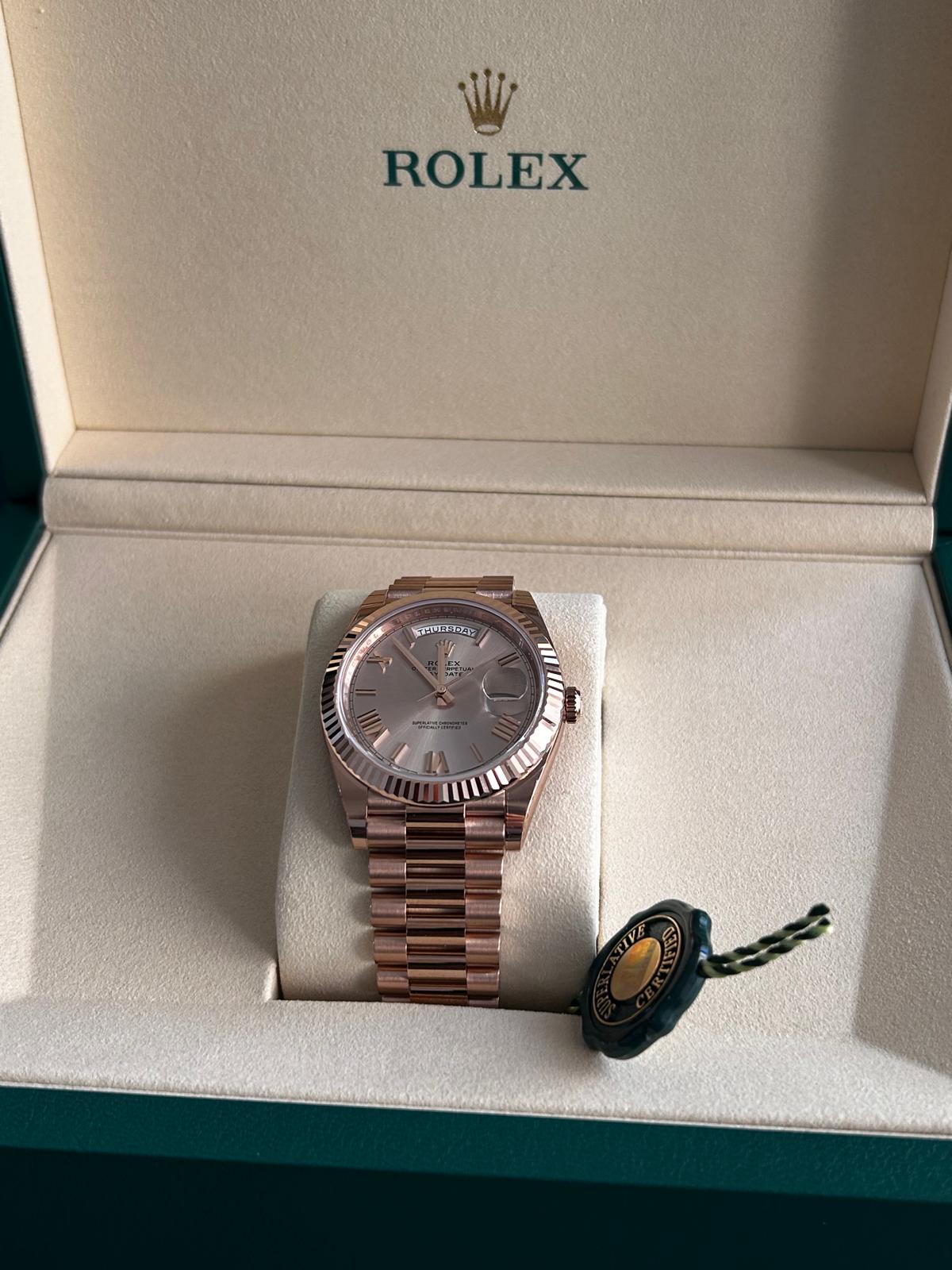 Rolex Day-Date 40 228235 Sundust Roman 2026