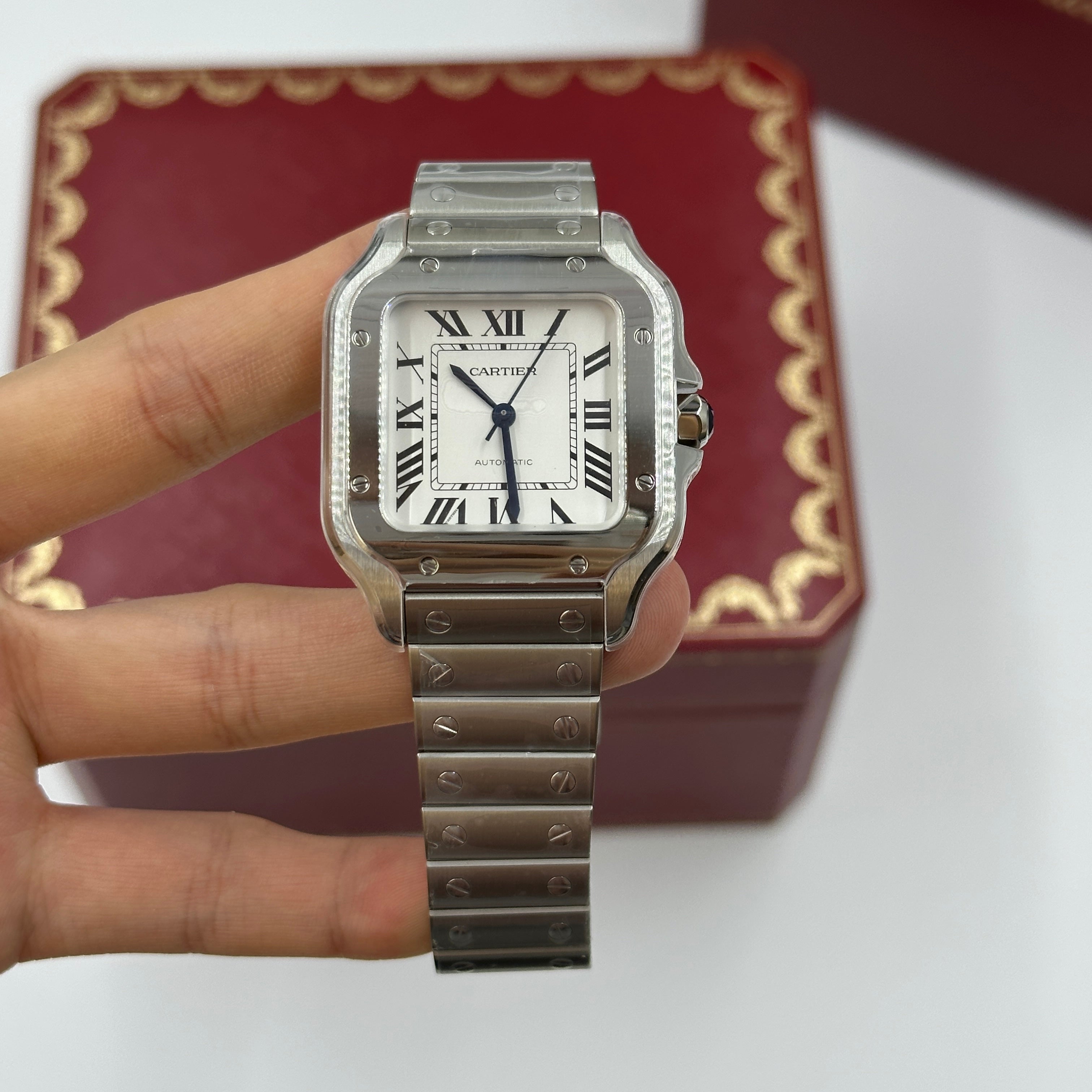 Cartier Santos WSSA0029 Silver