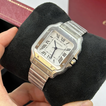 Cartier Santos WSSA0029 Silver