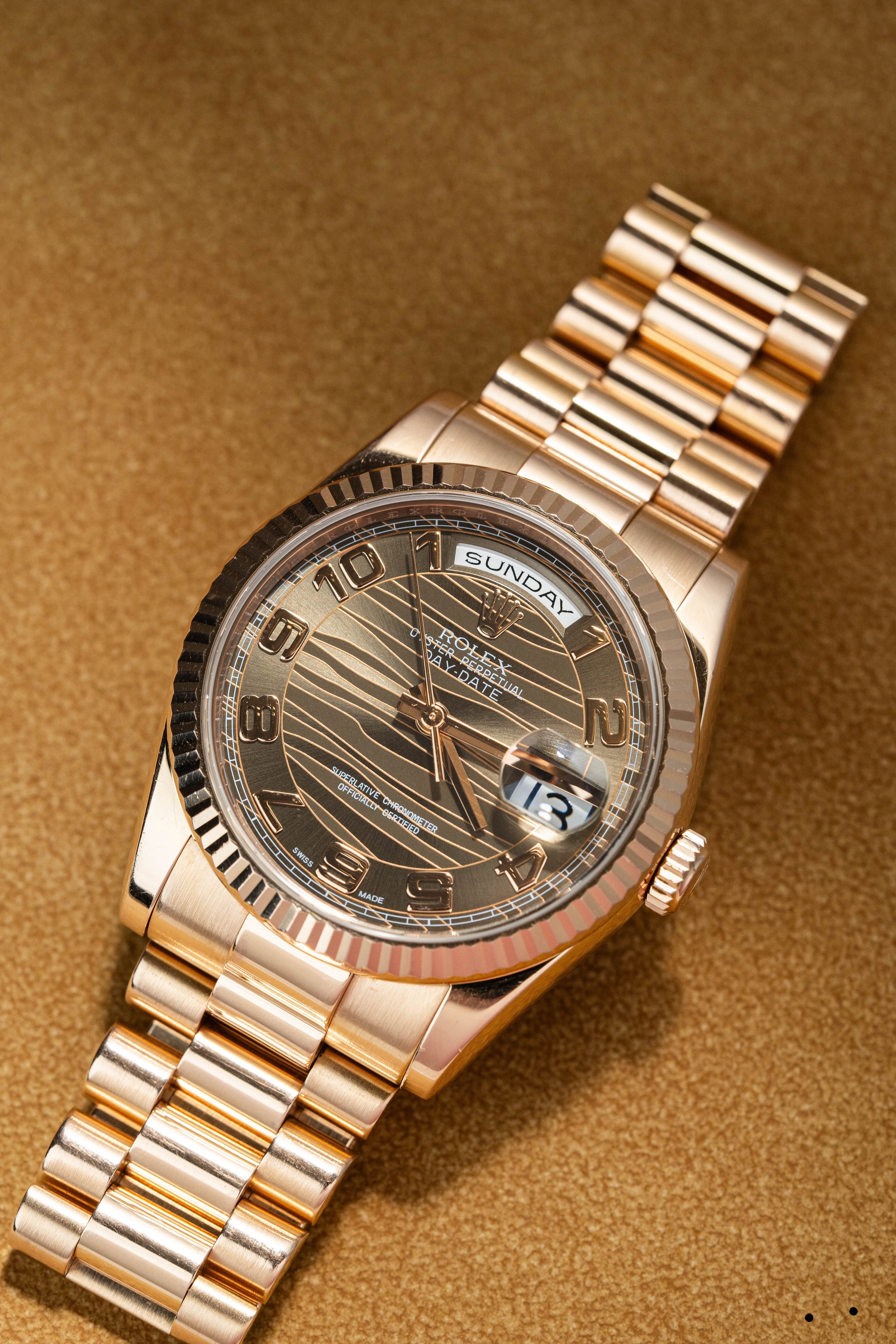 Rolex Day-Date 36 118235 Wave 2017 Full Set