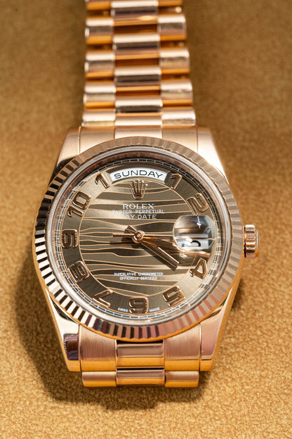 Rolex Day-Date 36 118235 Wave 2017 Full Set