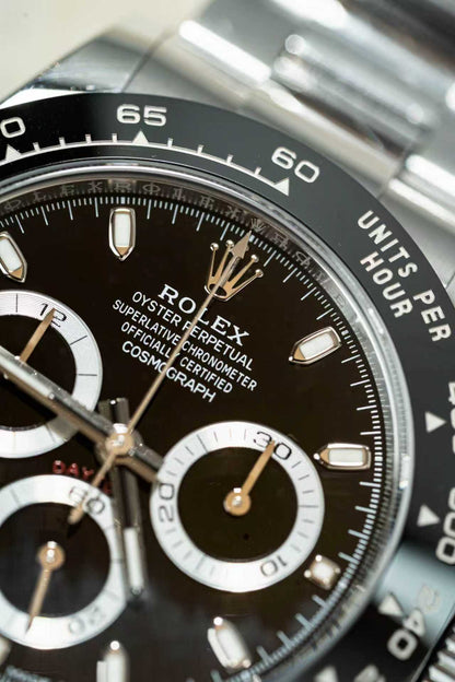 ROLEX 116500 black oyster 12.5links