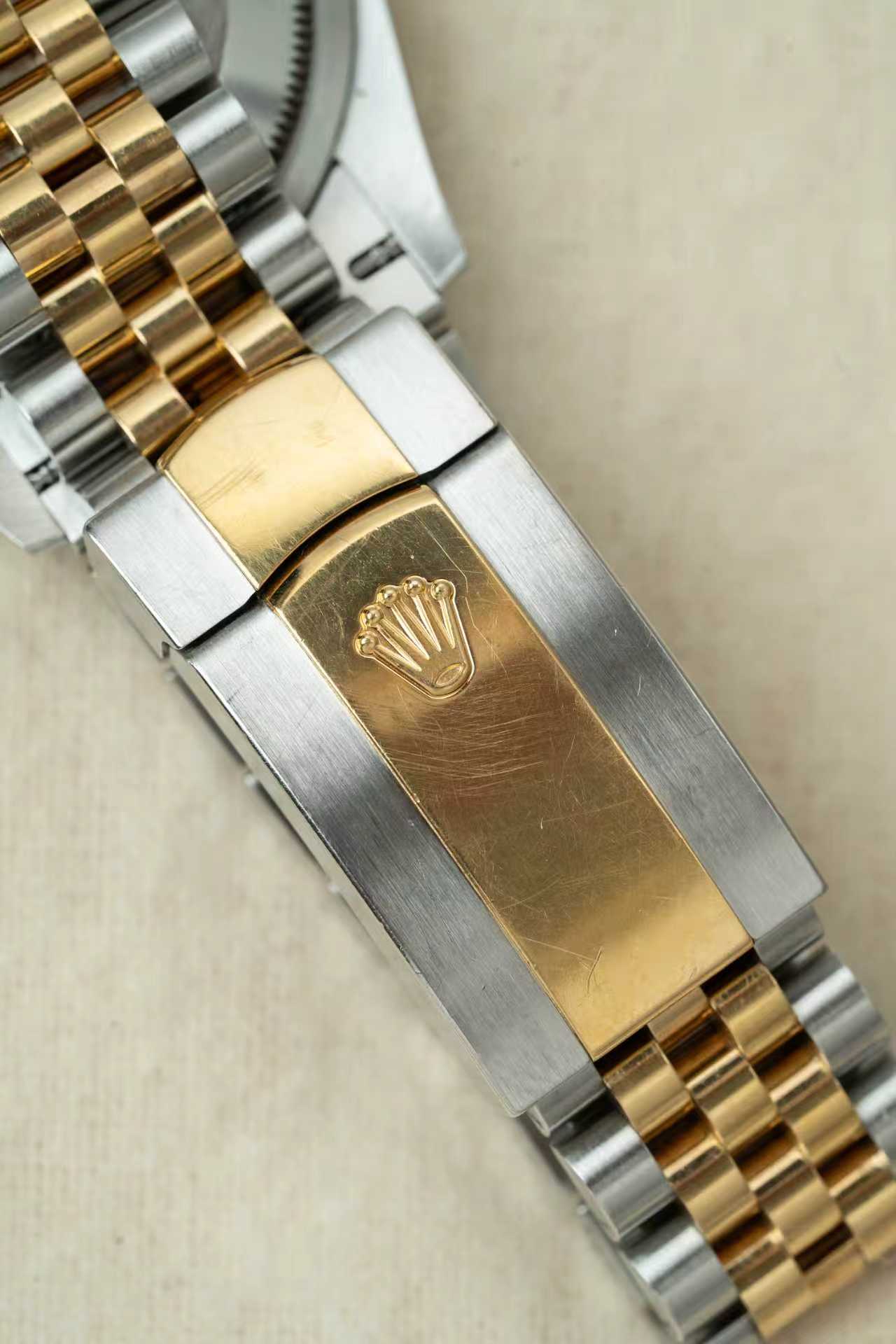 ROLEX 126233 black diamond jubilee 20links