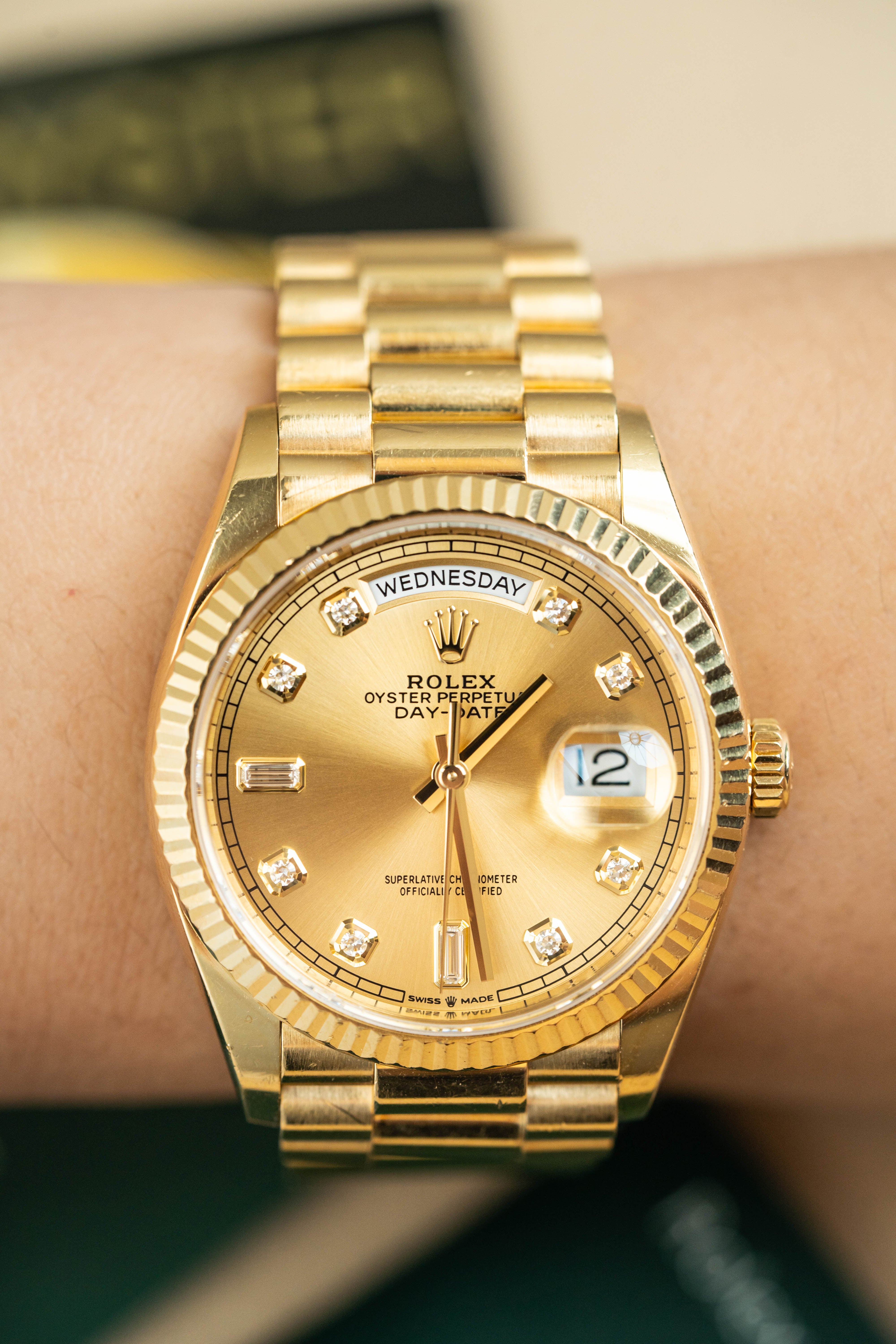 Rolex Day-Date "President" 118238 Gold 2011 Full Set