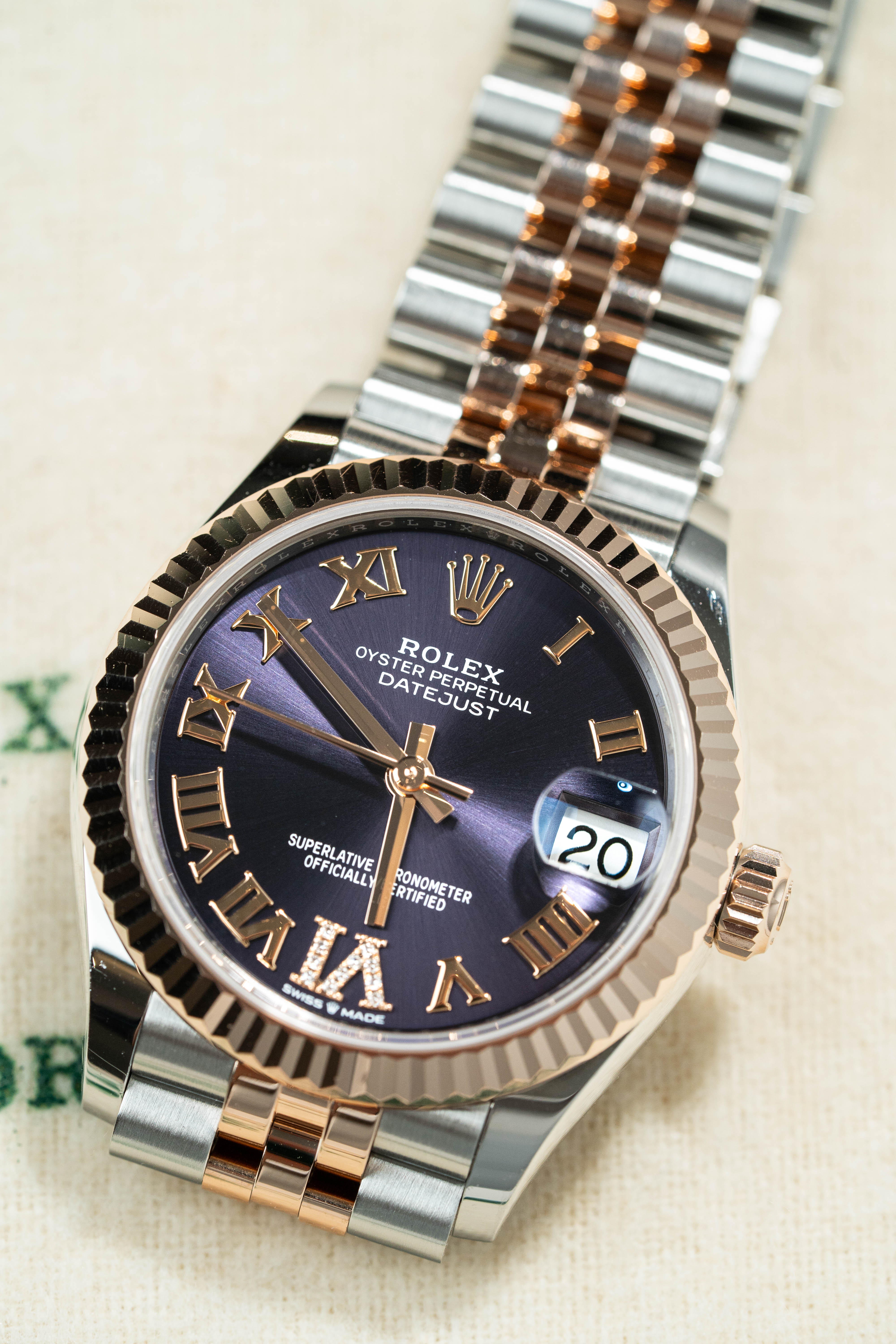 Rolex Datejust 31 278271 Purple 2023 Full Set