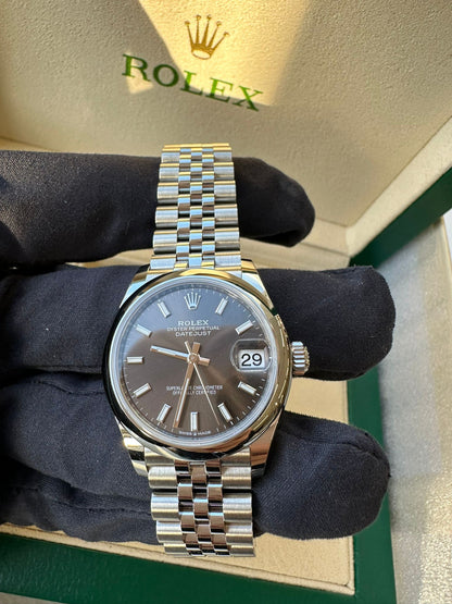 Rolex Datejust 31 278240 Grau Index Jubilee 2025