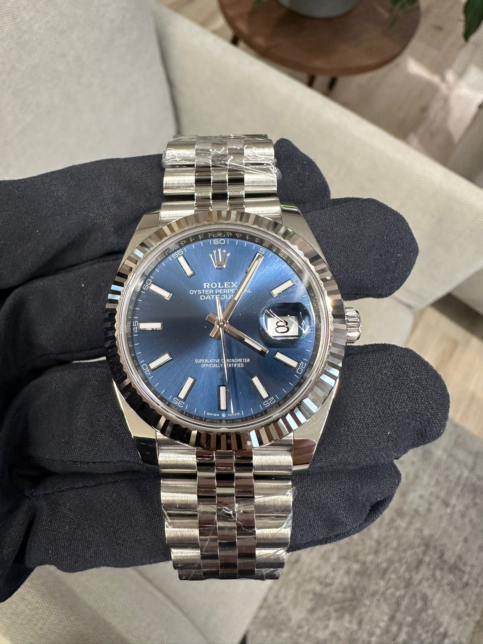 Rolex Datejust 41 126334 BLUE INDEX JUB