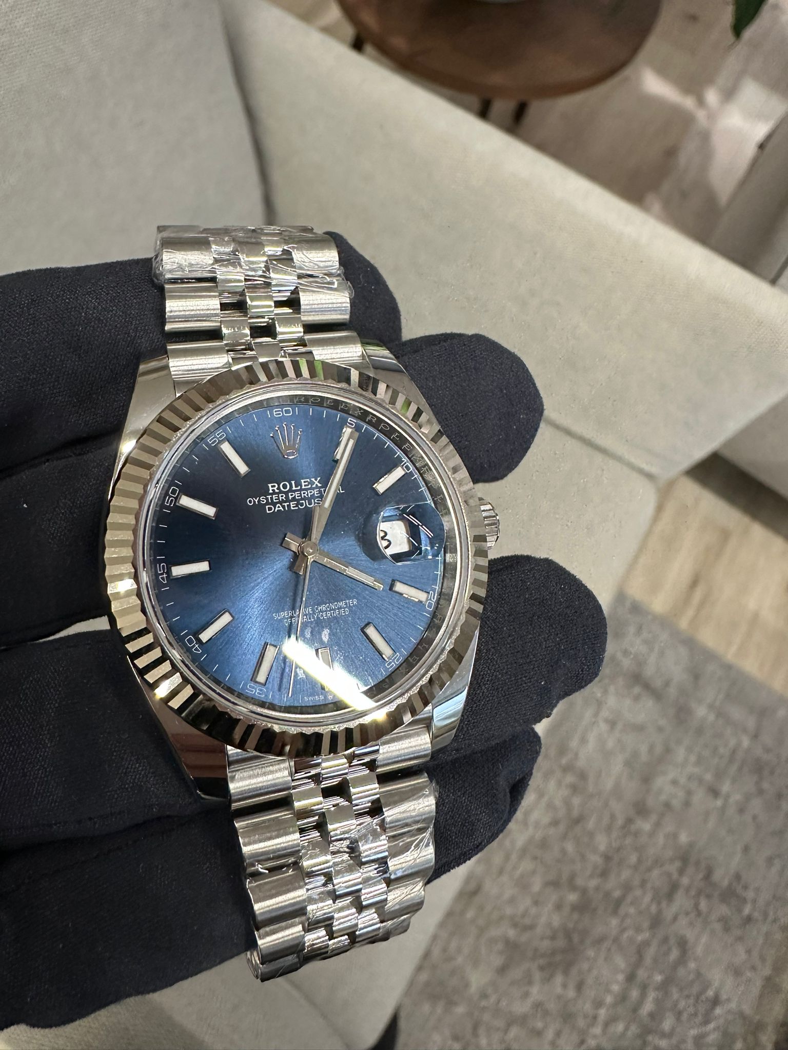 Rolex Datejust 41 126334 BLUE INDEX JUB