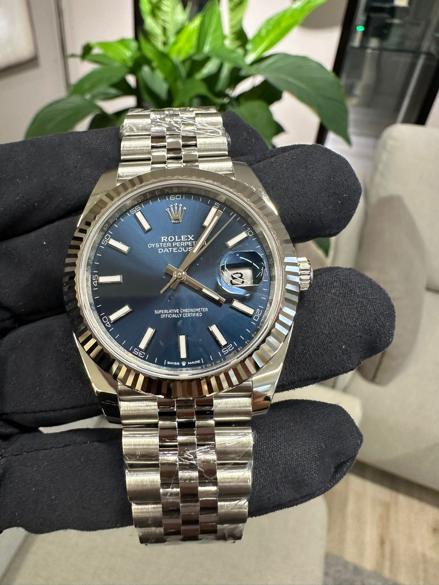 Rolex Datejust 41 126334 BLUE INDEX JUB