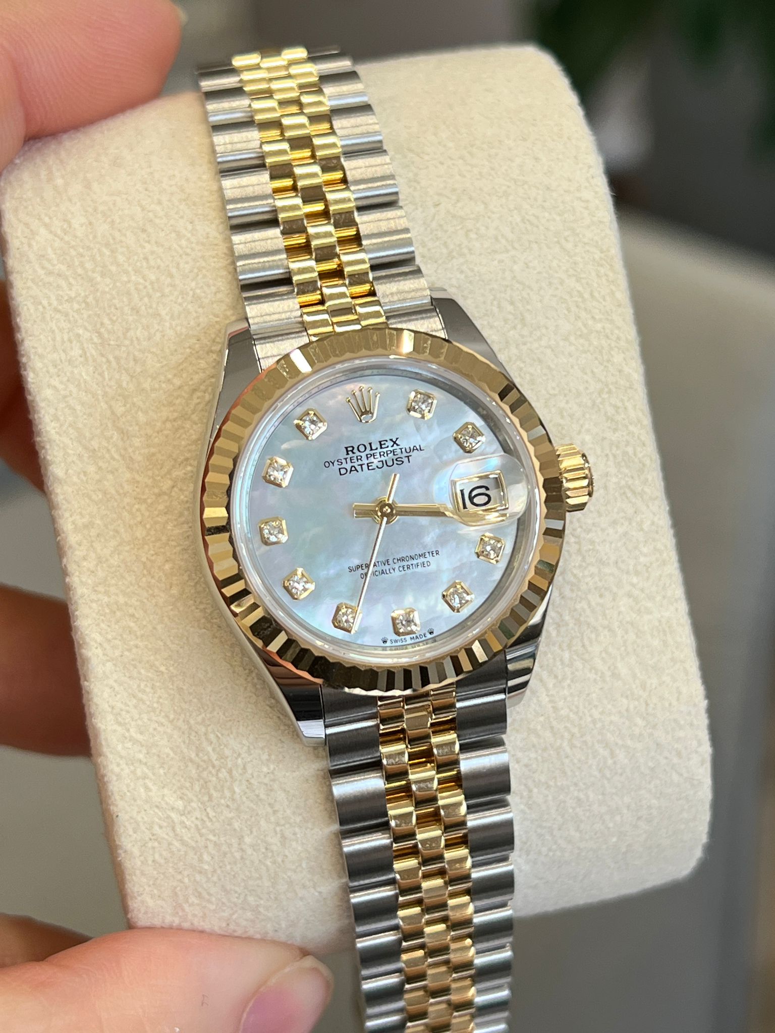 Rolex Lady-Datejust279173NG WEISS JUB