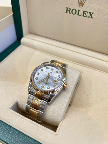 Rolex Datejust 36 126233Ng Weiße Auster 2025