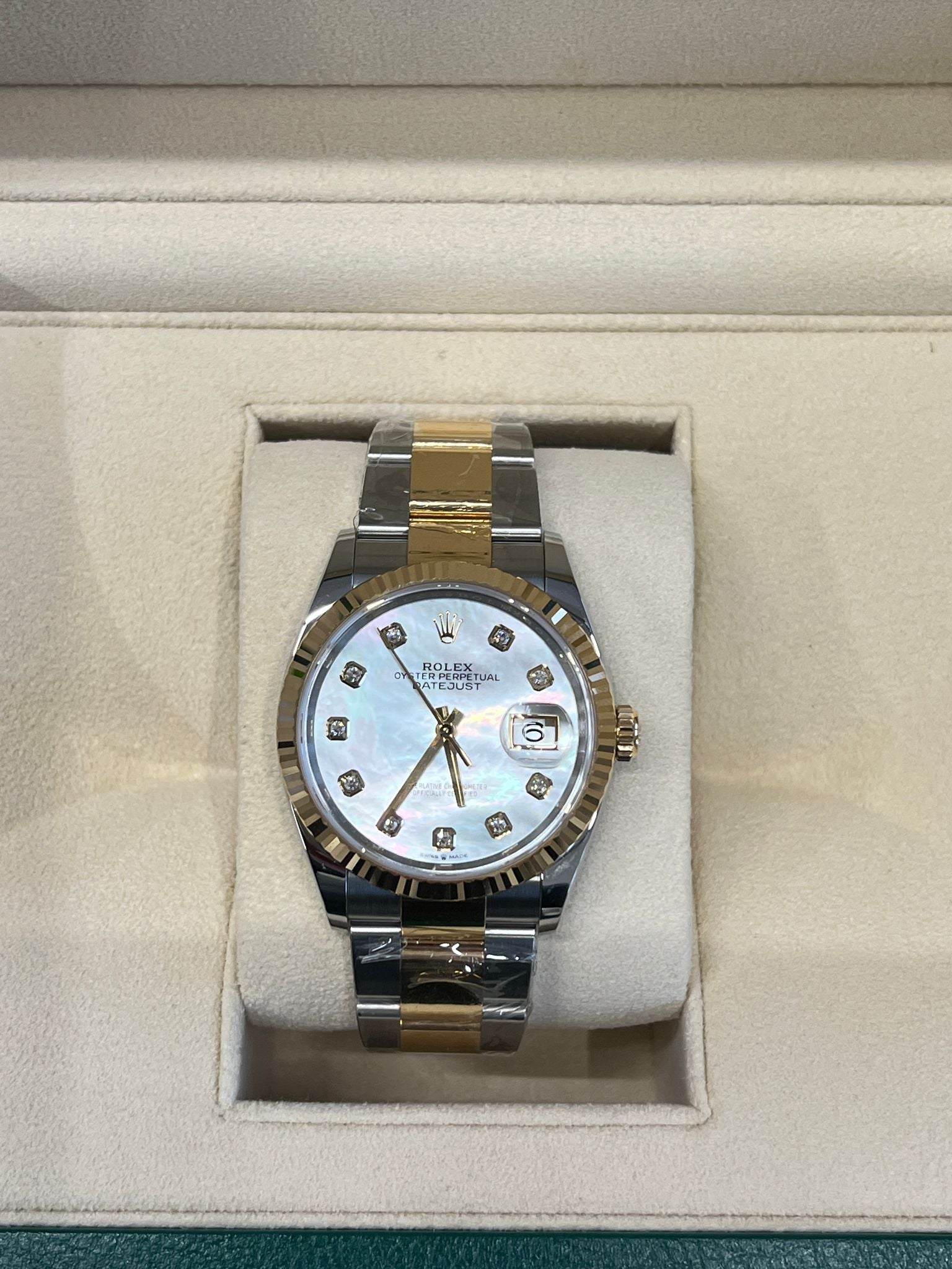 Rolex Datejust 36 126233Ng Weiße Auster 2025