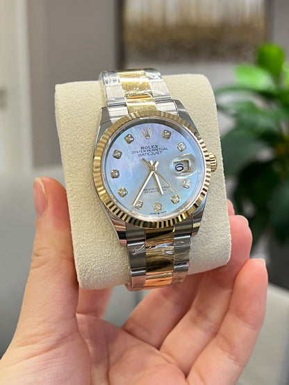 Rolex Datejust 36 126233Ng Weiße Auster 2025