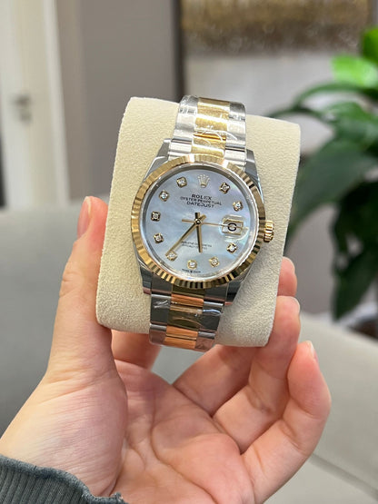Rolex Datejust 36 126233Ng Weiße Auster 2025