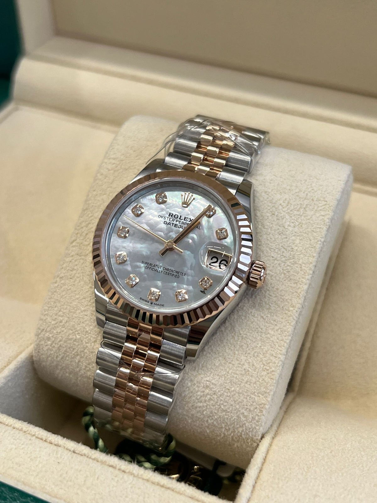 Rolex Datejust 31 278271NG White Jubilee 2026