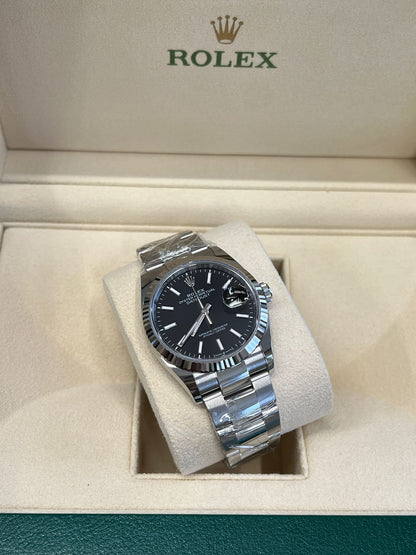 Rolex Datejust 36 126234 Black Index Dial Oyster