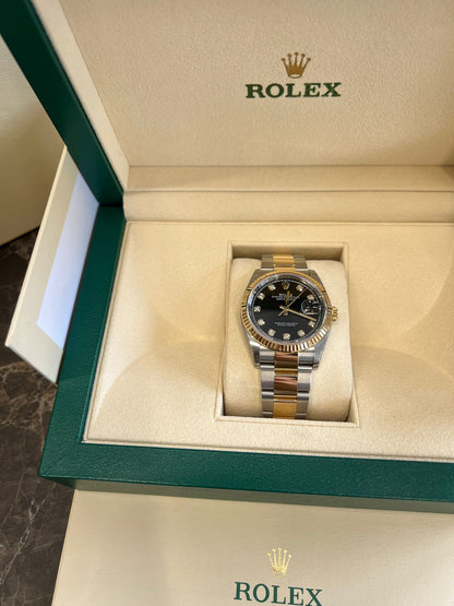 Rolex Datejust 36 126233G Schwarze Auster 2024