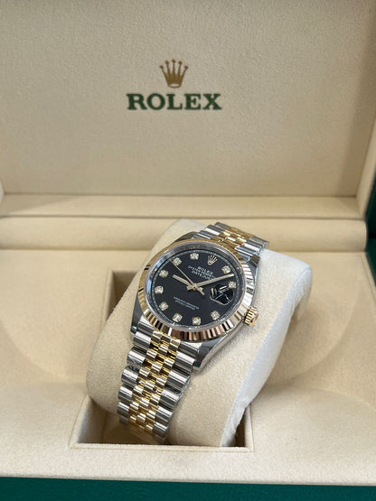 Rolex Datejust 36 126233G Schwarzes Jubiläum 2025
