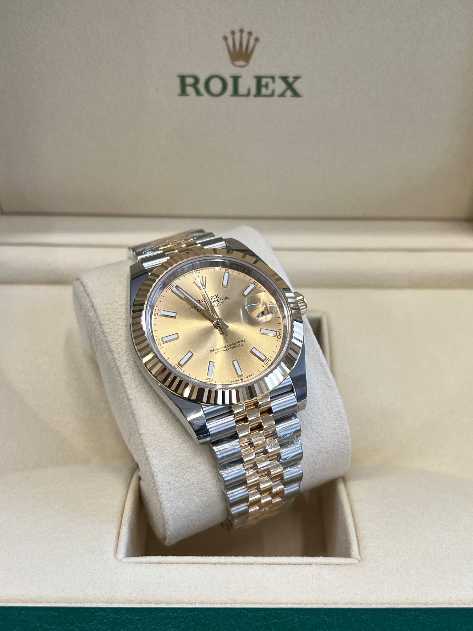 Rolex Datejust 41 126333 CHAMP INDEX JUB