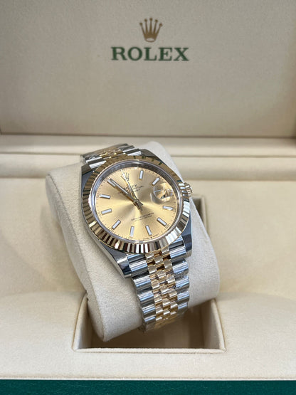 Rolex Datejust 41 126333 CHAMP INDEX JUB
