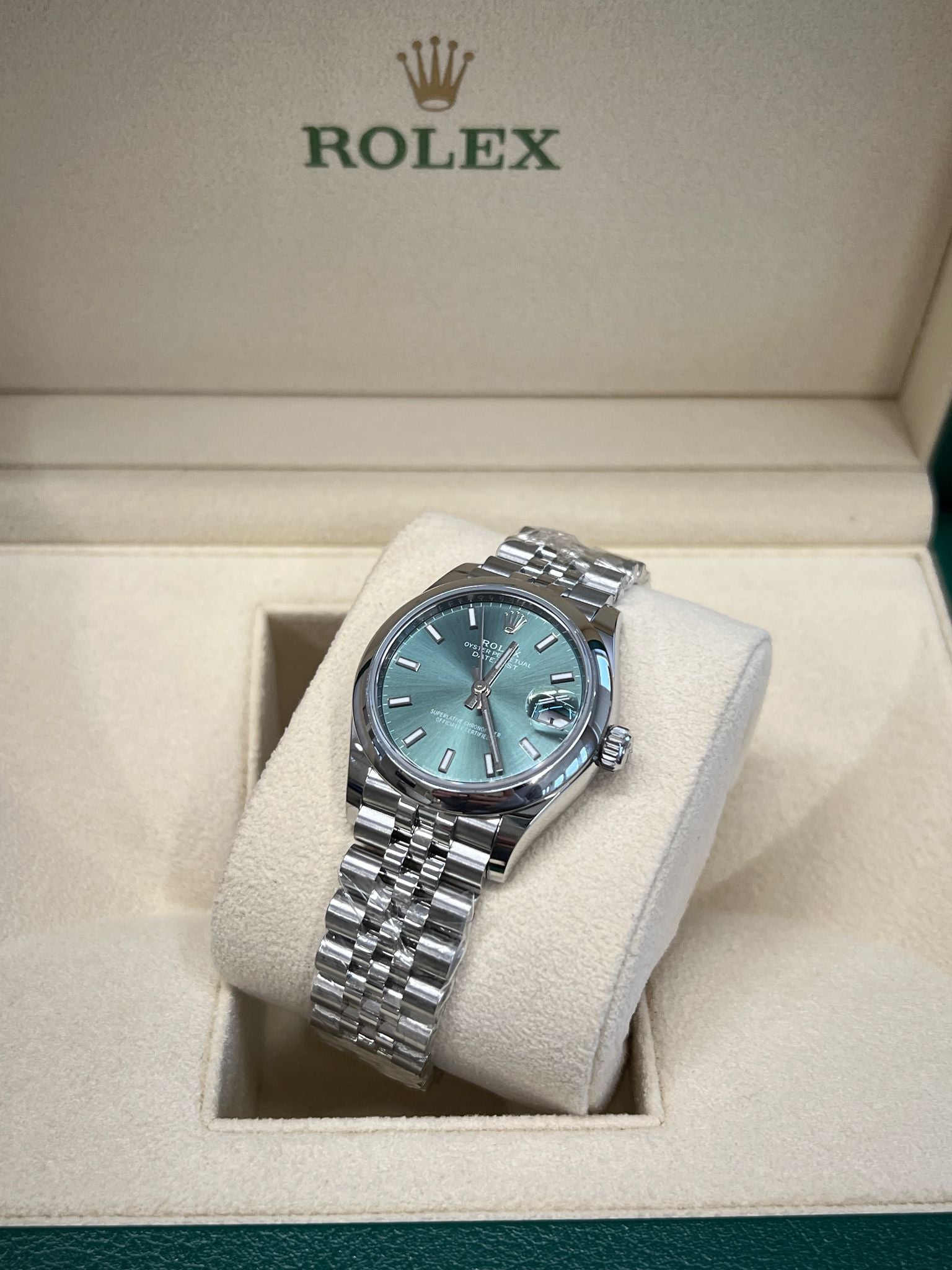 Rolex Datejust 31 278240 GREEN INDEX JUB