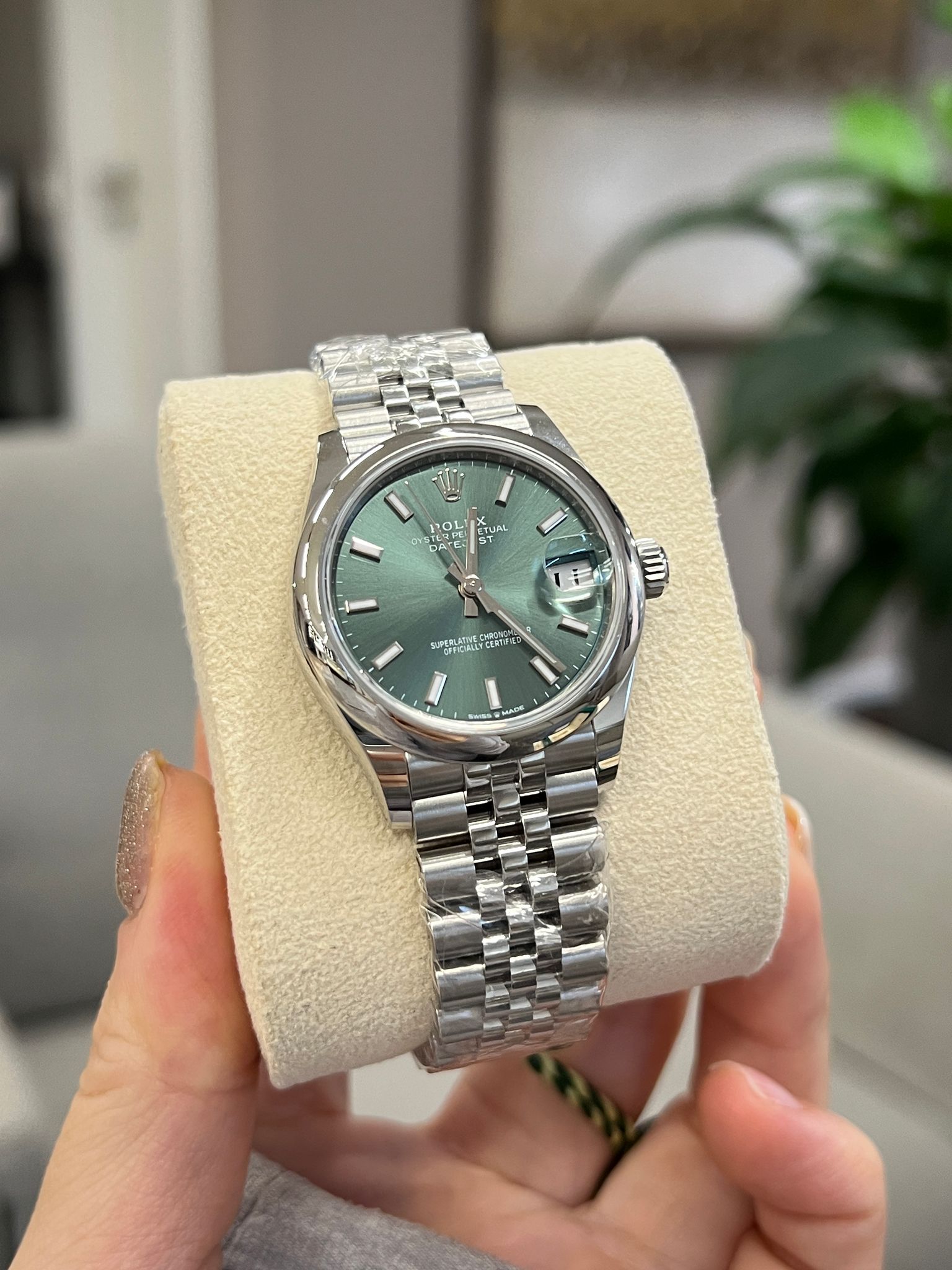 Rolex Datejust 31 278240 GREEN INDEX JUB