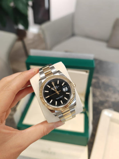 Rolex Datejust 41 126333 BLACK INDEX OYS