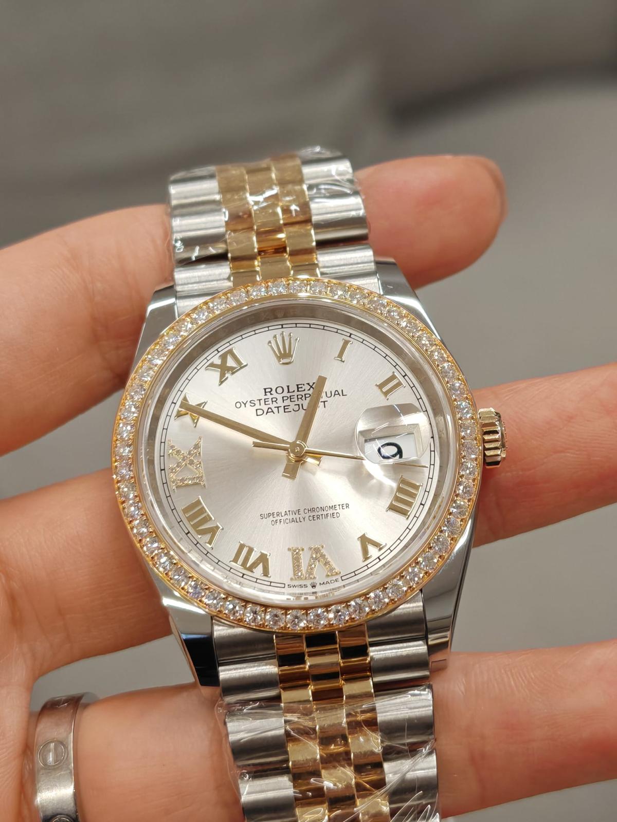 Rolex Datejust 36 126283RBR Silber VIIX Oyster 2025