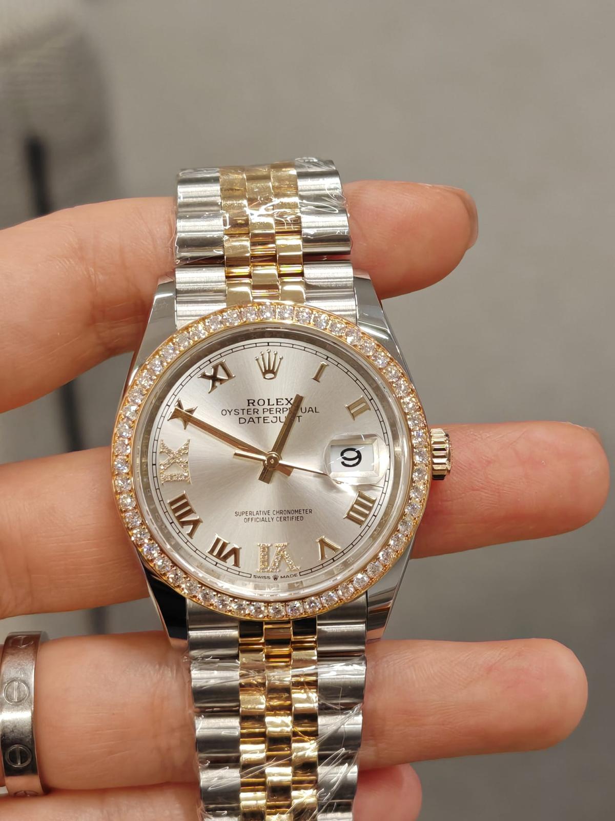 Rolex Datejust 36 126283RBR Silber VIIX Oyster 2025