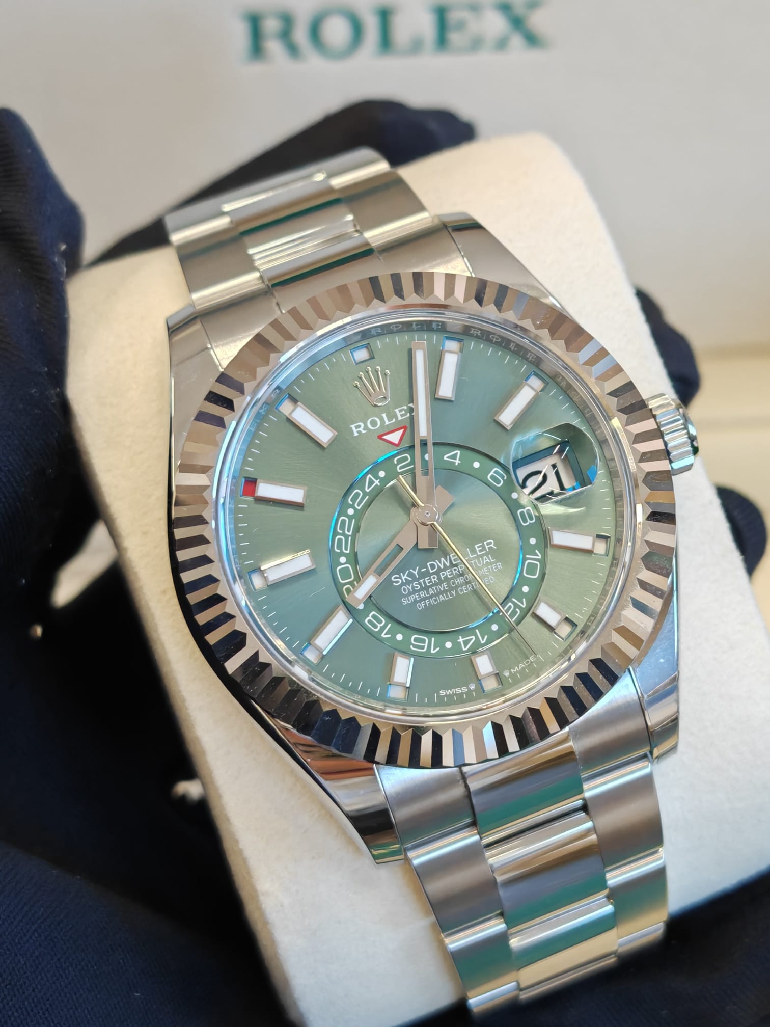 Rolex Sky-Dweller 336934 GREEN OYS