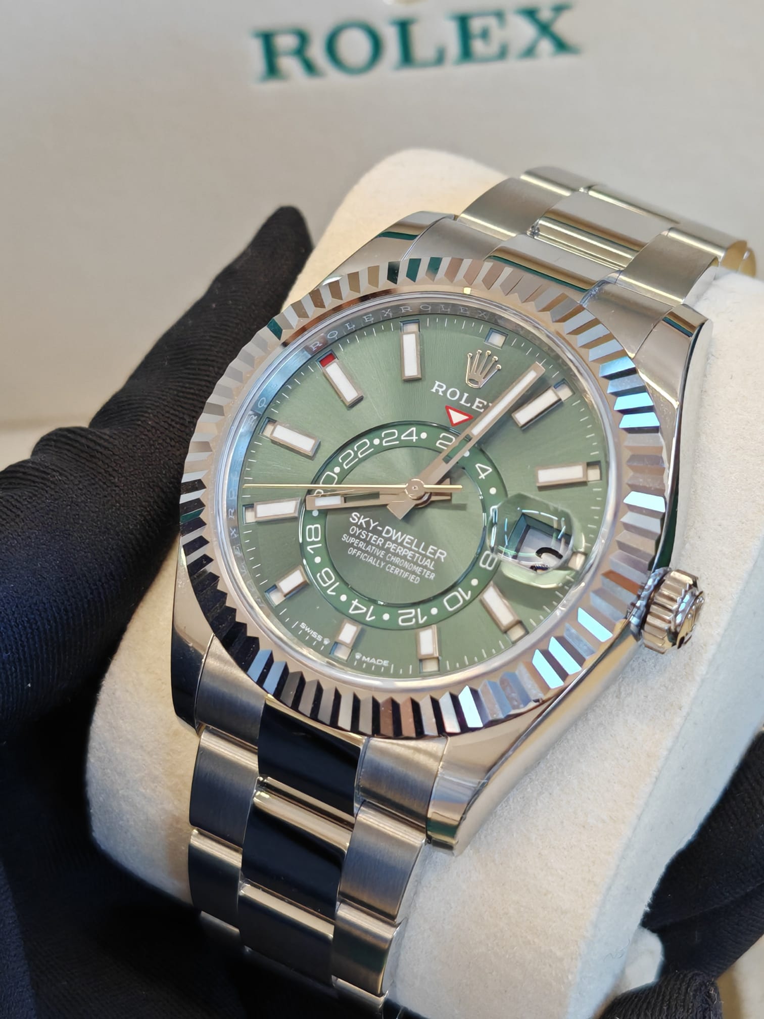 Rolex Sky-Dweller 336934 GREEN OYS