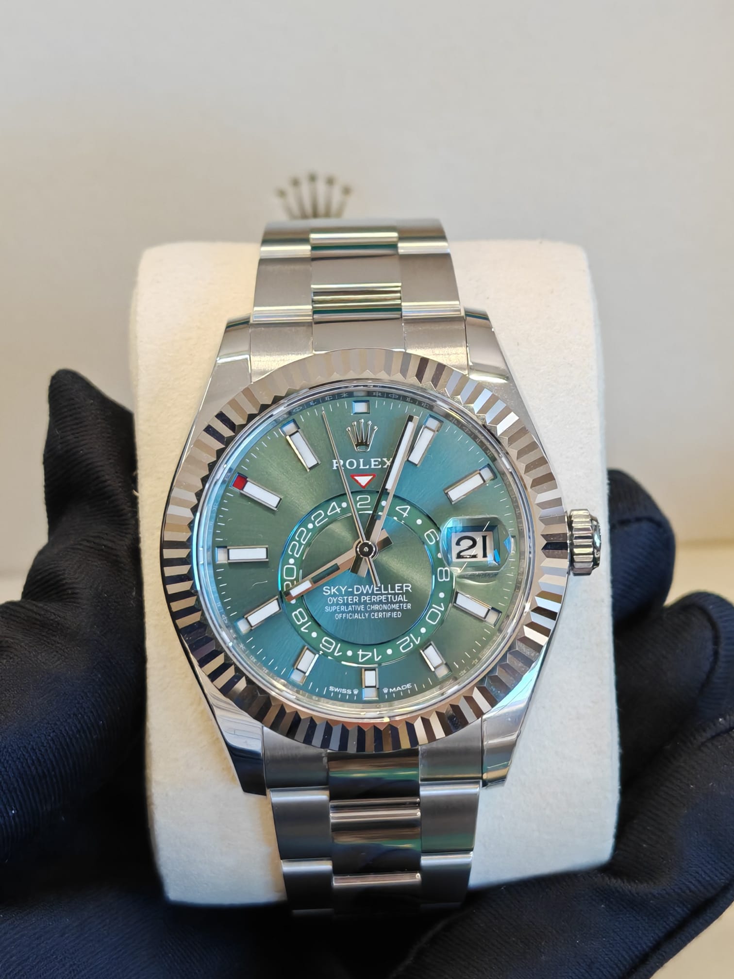 Rolex Sky-Dweller 336934 GREEN OYS