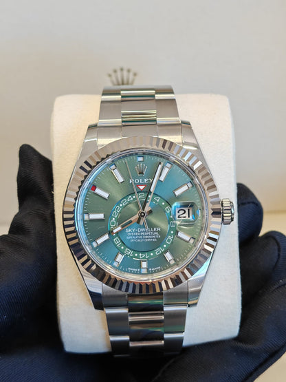 Rolex Sky-Dweller 336934 GREEN OYS
