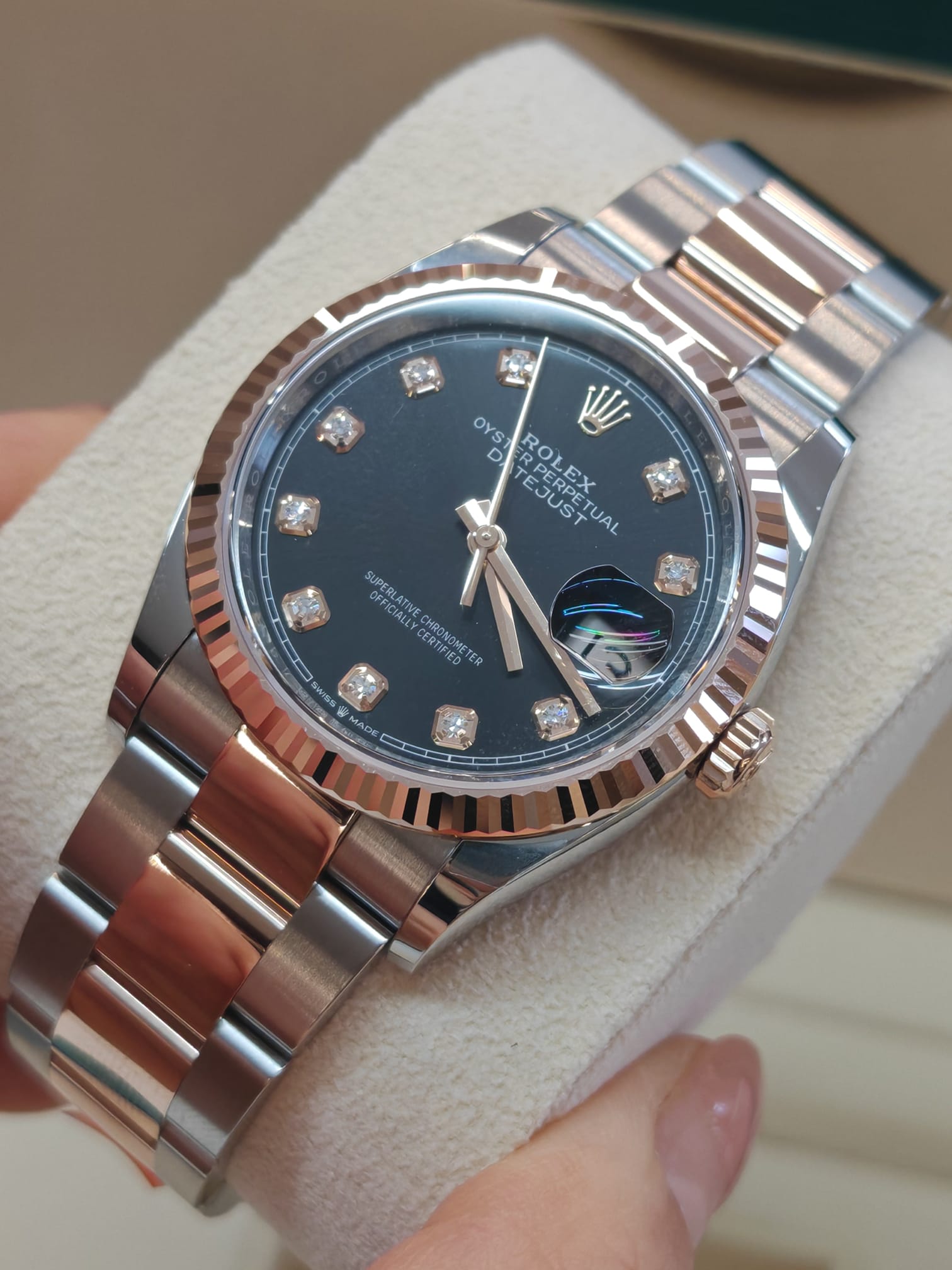 Rolex Datejust 36 126231G SCHWARZ OYS