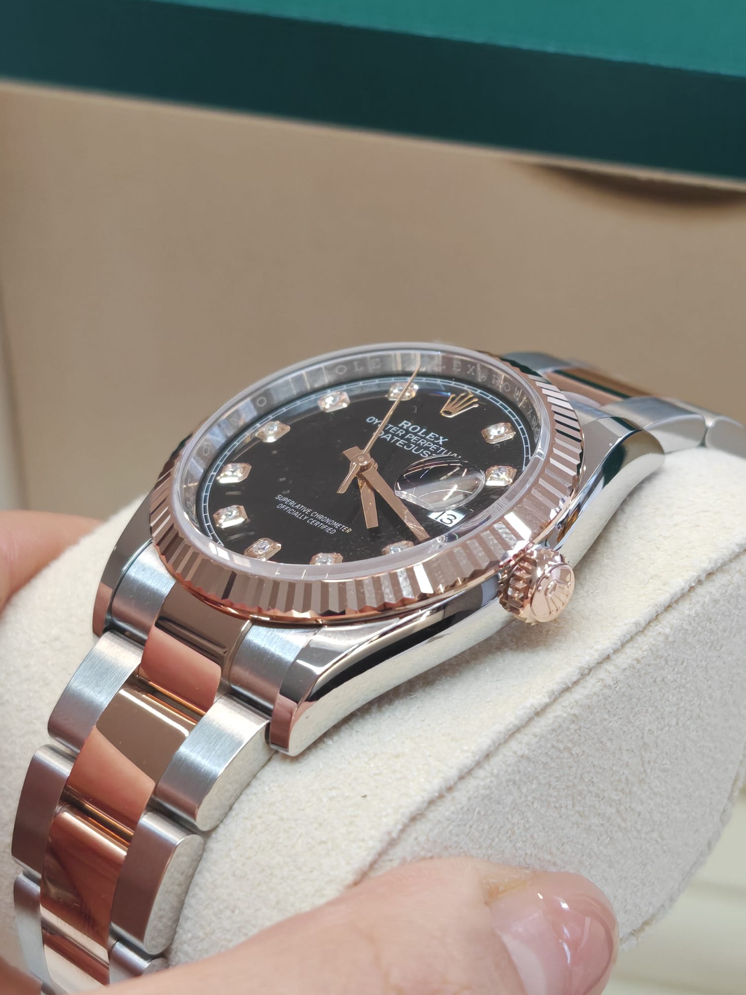 Rolex Datejust 36 126231G SCHWARZ OYS