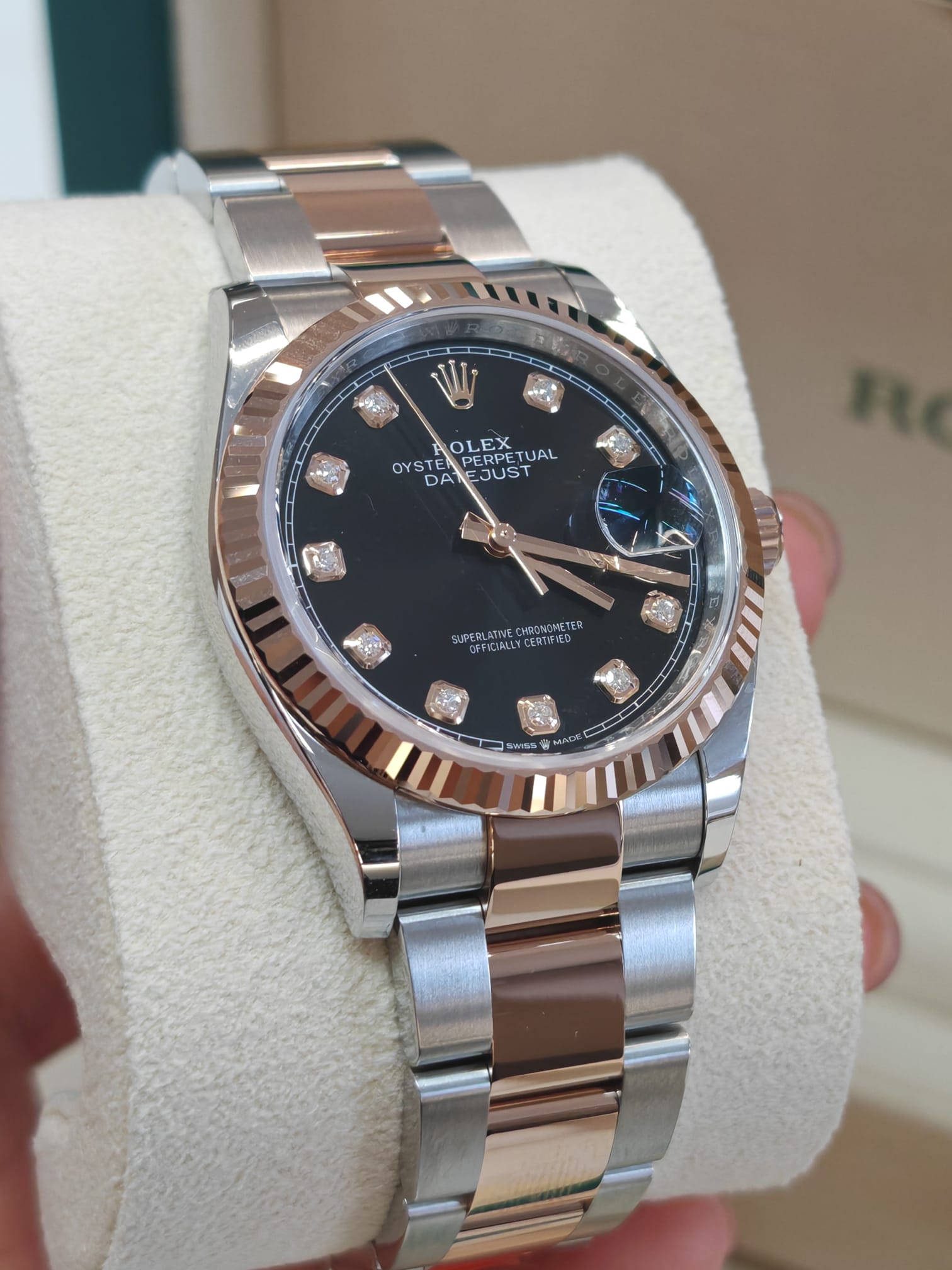 Rolex Datejust 36 126231G Schwarze Auster 2025
